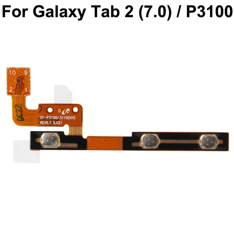 Cable Flex de Volumen del Botón de Encendido Original para Samsung Galaxy Tab 2 (7.0) / P3100