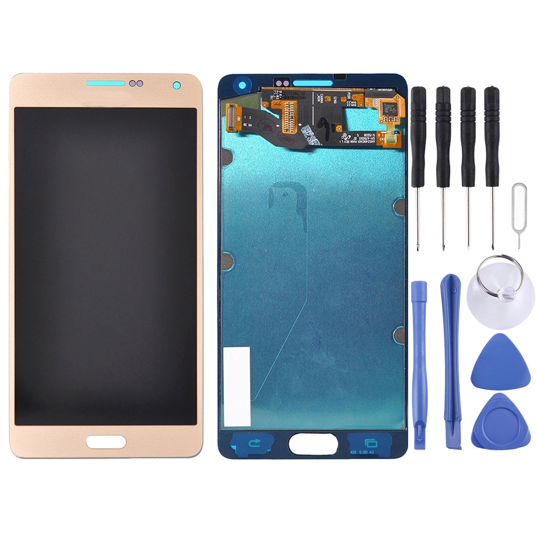 Ecran LCD + Vitre Tactile Samsung Galaxy A7 A700 Or