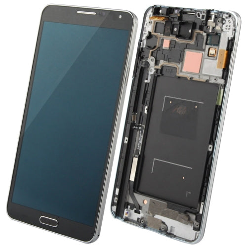 Ecran Complet LCD + Tactile + Châssis Samsung Galaxy Note 3 N900V Noir