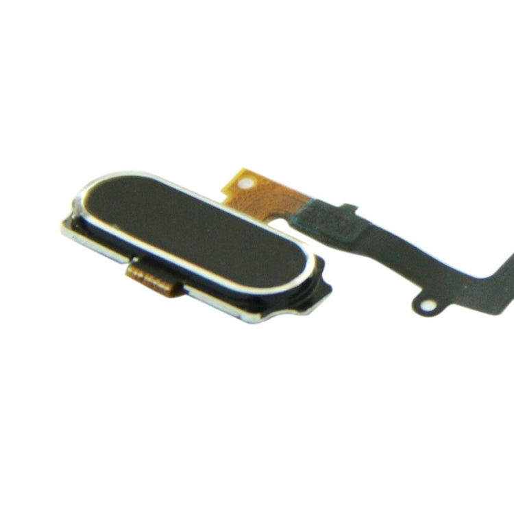 Câble flexible du bouton d'accueil avec identification d'empreintes digitales pour Samsung Galaxy S6 edge / G925 (Noir)
