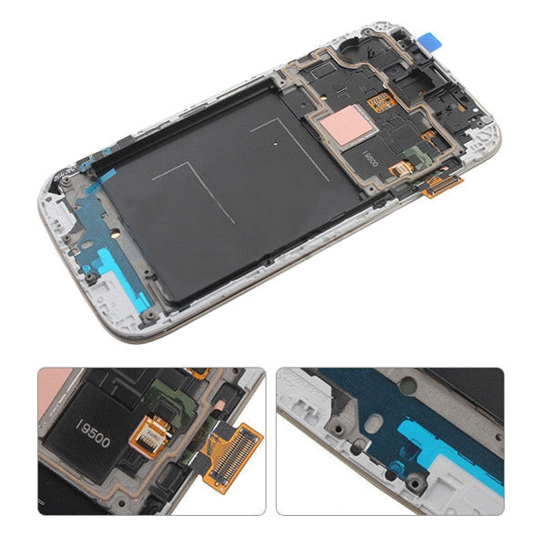 Ecran Complet LCD + Tactile + Châssis Samsung Galaxy S4 i9500 Noir