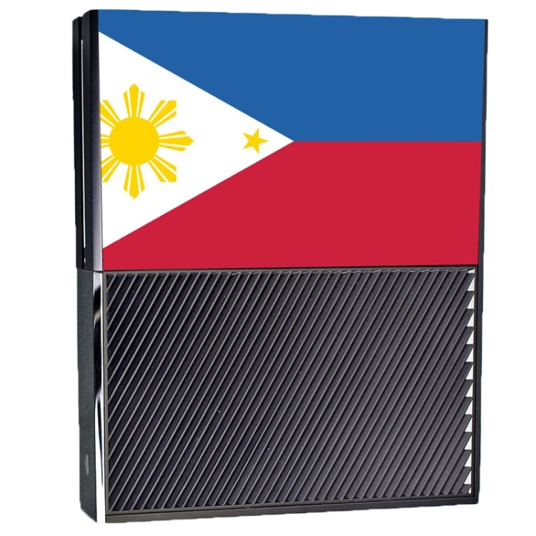 Etiquetas Adhesivas con patrón de bandera filipina Para consola Xbox One