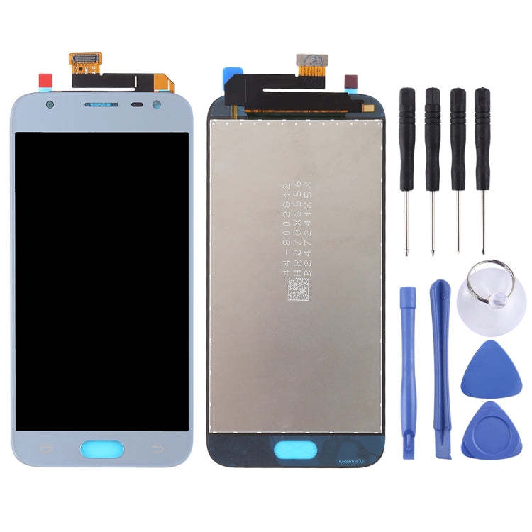 Ecran LCD et Numériseur Tactile d'Origine pour Samsung Galaxy J3 (2017) J330F / DS J330G / DS (Bleu)