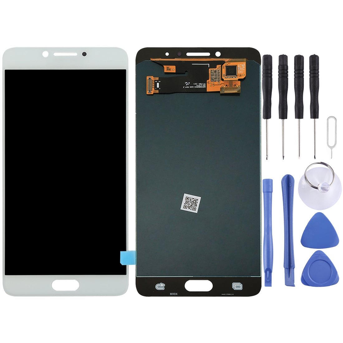 Pantalla LCD + Tactil Digitalizador Samsung Galaxy C7 Pro C7010 Blanco