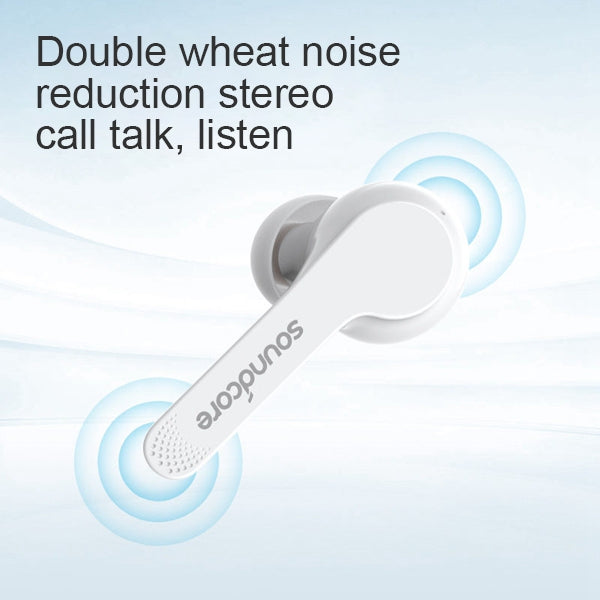 ANKER soundcore TWS Bluetooth 5.0 Binaural Wireless Bluetooth Earphone with Charging Box (White)