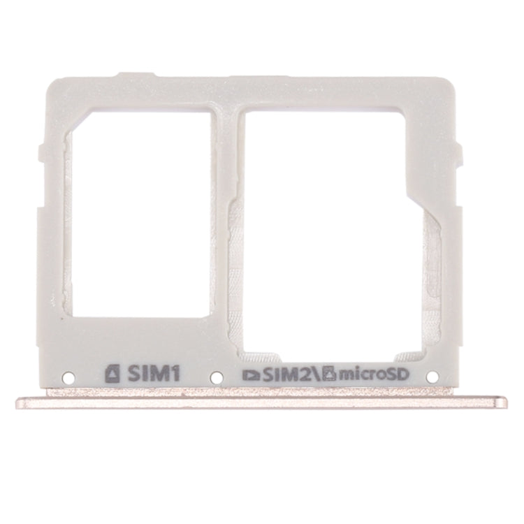 Bandeja de Tarjeta SIM / Micro SD para Samsung Galaxy C7 Pro / C7010 y C5 Pro / C5010 (Dorado)