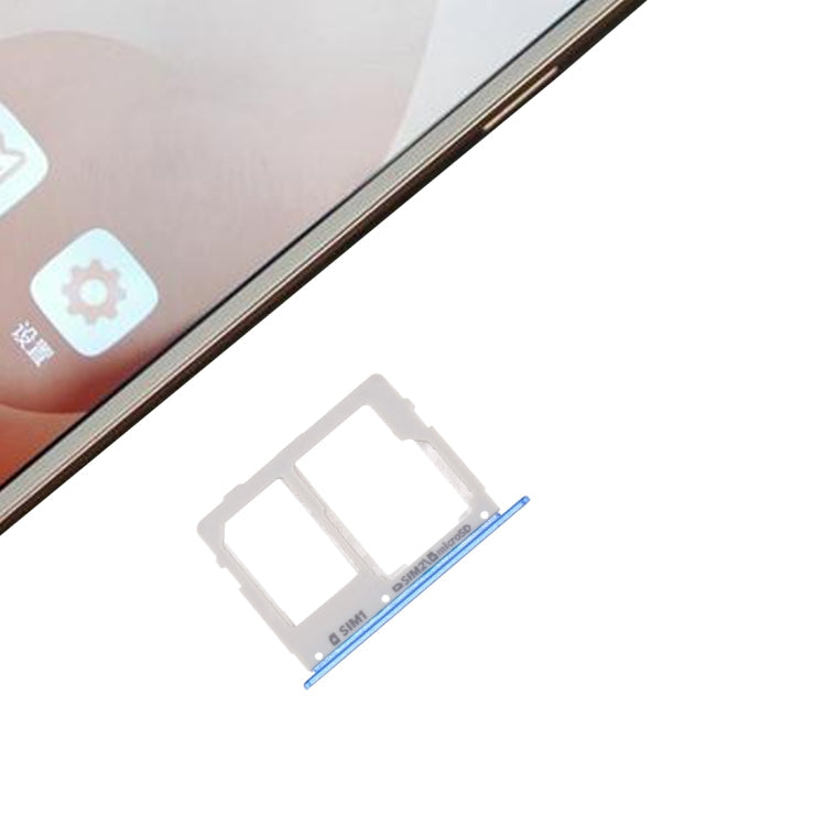 Bandeja de Tarjeta SIM / Micro SD para Samsung Galaxy C7 Pro / C7010 y C5 Pro / C5010 (Azul)