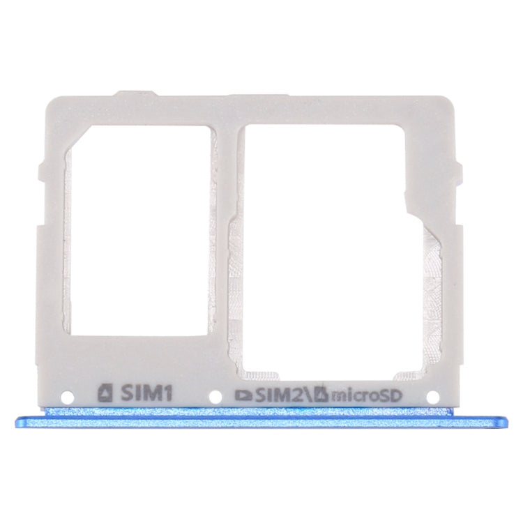 Bandeja de Tarjeta SIM / Micro SD para Samsung Galaxy C7 Pro / C7010 y C5 Pro / C5010 (Azul)