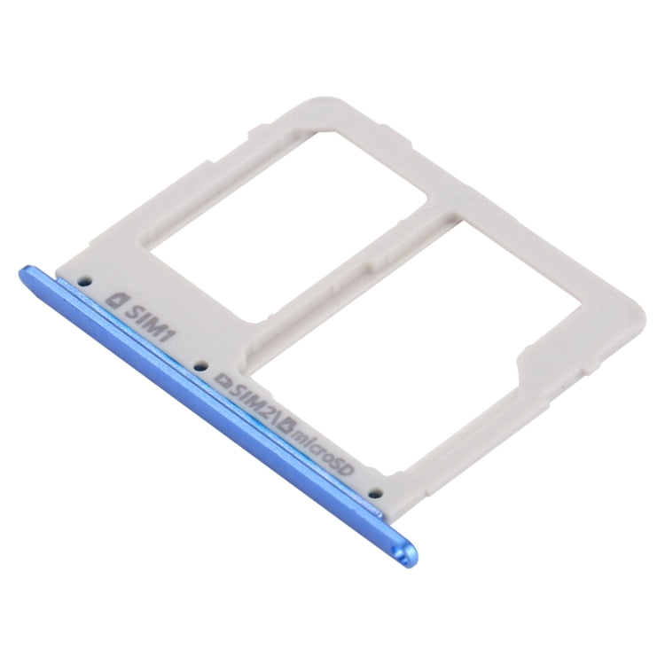 Bandeja de Tarjeta SIM / Micro SD para Samsung Galaxy C7 Pro / C7010 y C5 Pro / C5010 (Azul)