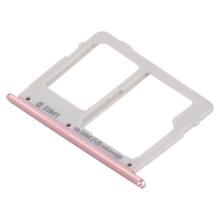 SIM / Micro SD Card Tray for Samsung Galaxy C7 Pro / C7010 C5 Pro / C5010 (Rose Gold)