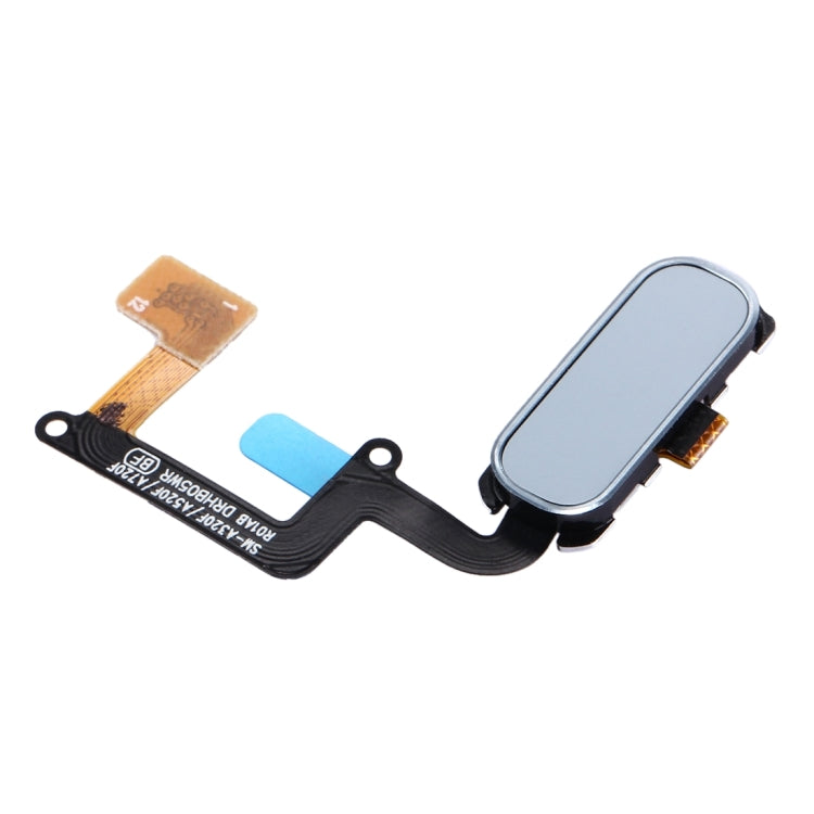 Home Button Flex Cable with Fingerprint Identification for Samsung Galaxy A3 (2017) / A320 and A5 (2017) / A520 and A7 (2017) / A720 (Blue)