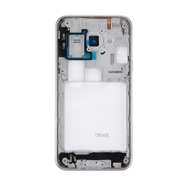 Coque Arrière de Batterie + Cadre Central pour Samsung Galaxy J3 (2016) / J320 (Version Double Carte) (Blanc)