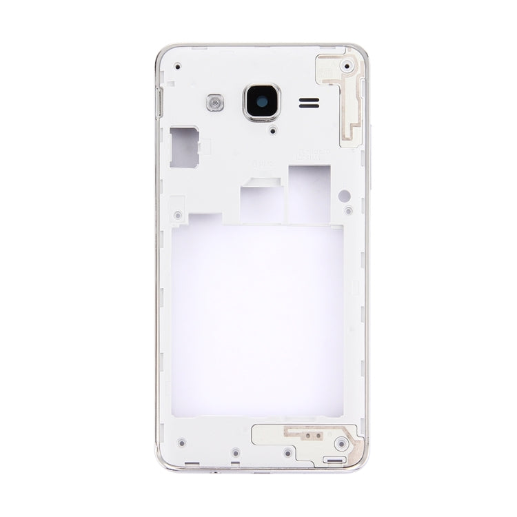 Cadre central pour Samsung Galaxy On5 / G5500 (version double carte) (Argent)