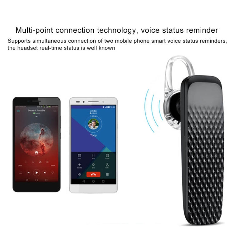Écouteurs d'origine Huawei AM04S Colortooth sans fil Bluetooth V4.1 (noir)
