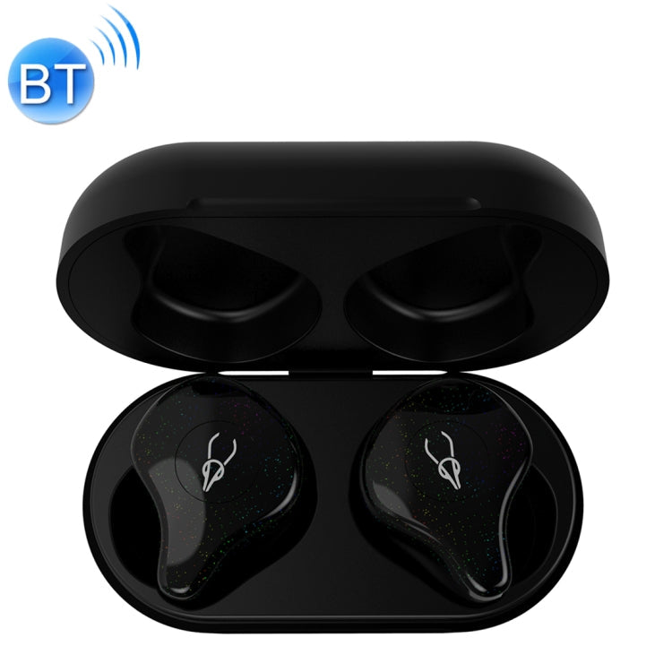 Sabbat X12PRO Mini écouteurs stéréo intra-auriculaires Bluetooth 5.0 avec boîtier de chargement pour iPad iPhone Galaxy Huawei Xiaomi LG HTC et autres smartphones (ciel étoilé)