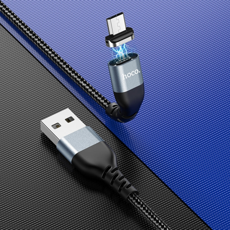 Hoco U96 2.4A USB vers Micro USB Traveler Câble de données de charge magnétique Longueur du câble : 1,2 m