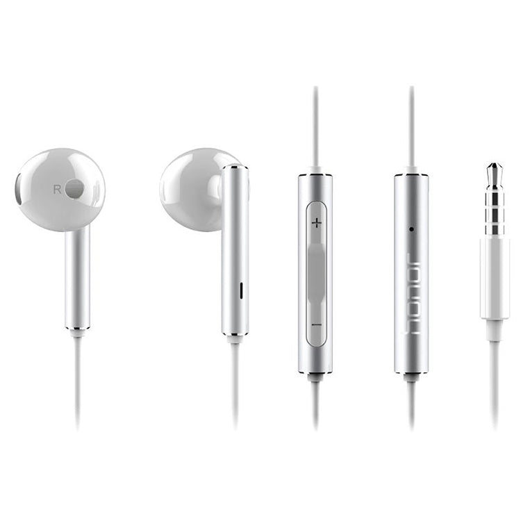 Original Honor AM116 Wired Control Semi-in-Ear Earphone with 3.5mm Plug (White)