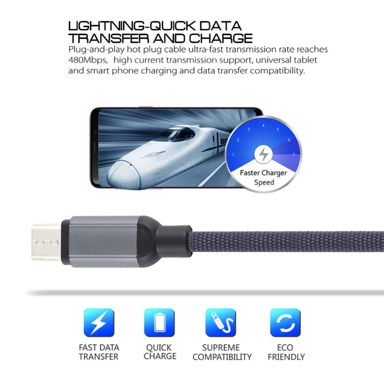 Câble plat USB / micro USB : long, universel