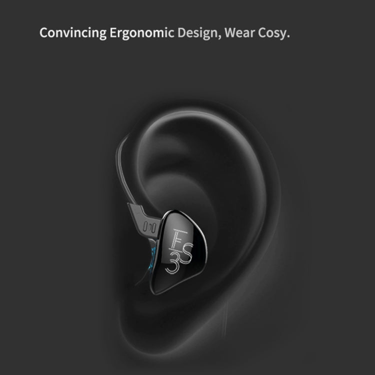 KZ ES3 1,2 m 3,5 mm Écouteur de contrôle filaire avec oreille suspendue Design sportif pour iPhone iPad Galaxy Huawei Xiaomi LG HTC et autres Smart (Violet)