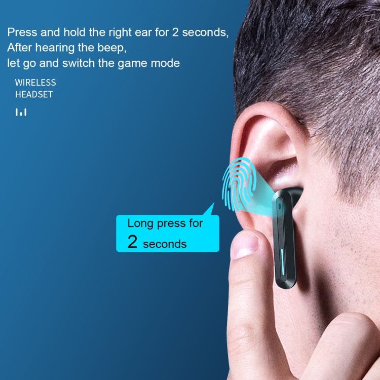 WK ET-V9 ET ET Serie TWS Wireless Bluetooth 5.0 Auricular de juego (Tarnish)