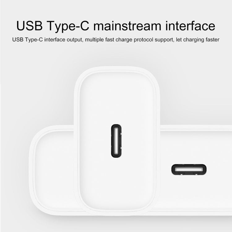 Original Xiaomi ZMI 18W Type-C / USB-C Fast Charger Power Adapter US Plug (White)
