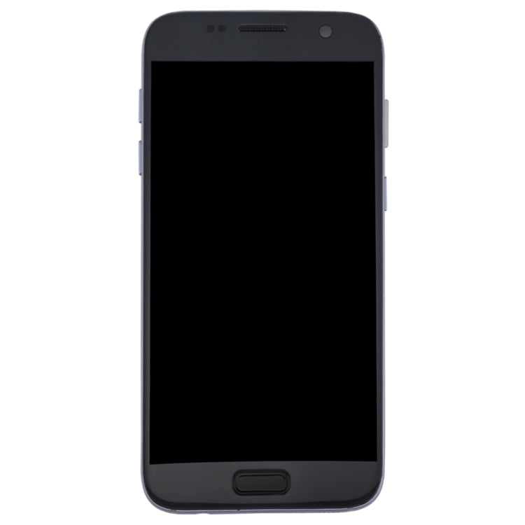 Ecran LCD et Numériseur avec Cadre pour Samsung Galaxy S7 / G930V (Gris)