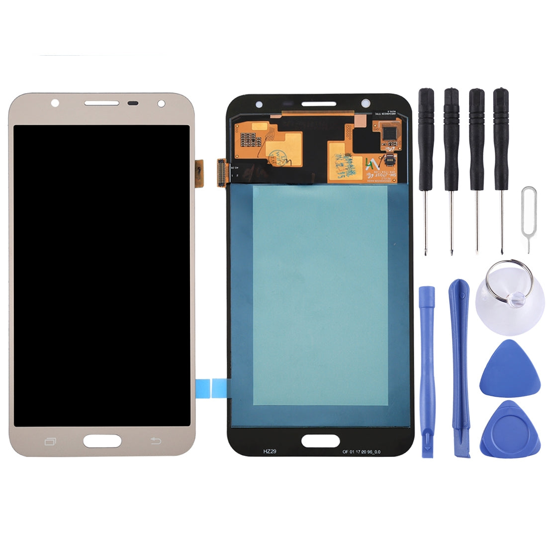 LCD Screen + Touch Digitizer Samsung Galaxy J7 Neo J701F J701M Gold