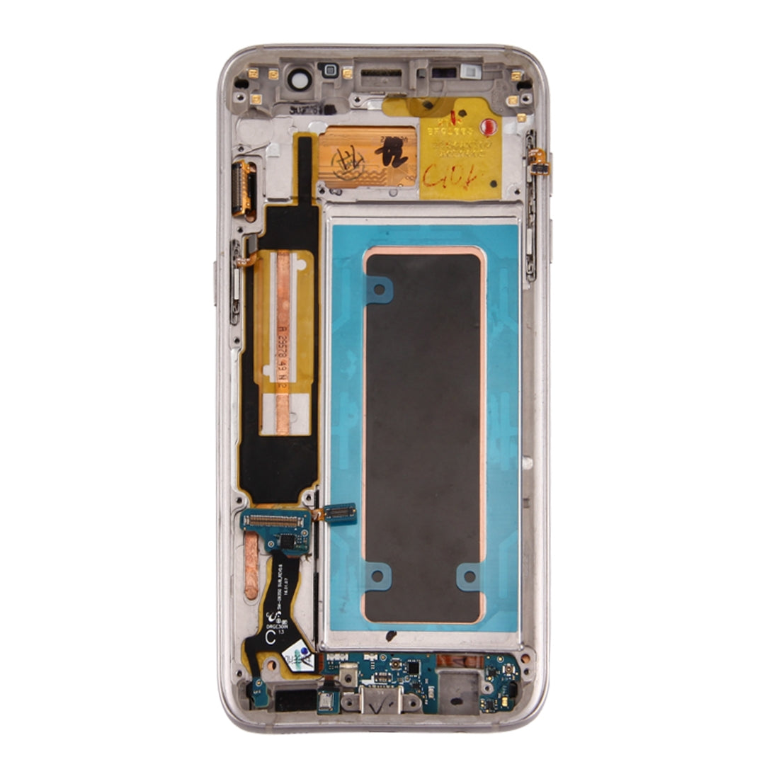 Pantalla LCD + Tactil + Marco (Con Piezas) Samsung Galaxy S7 Edge G935F Dorado