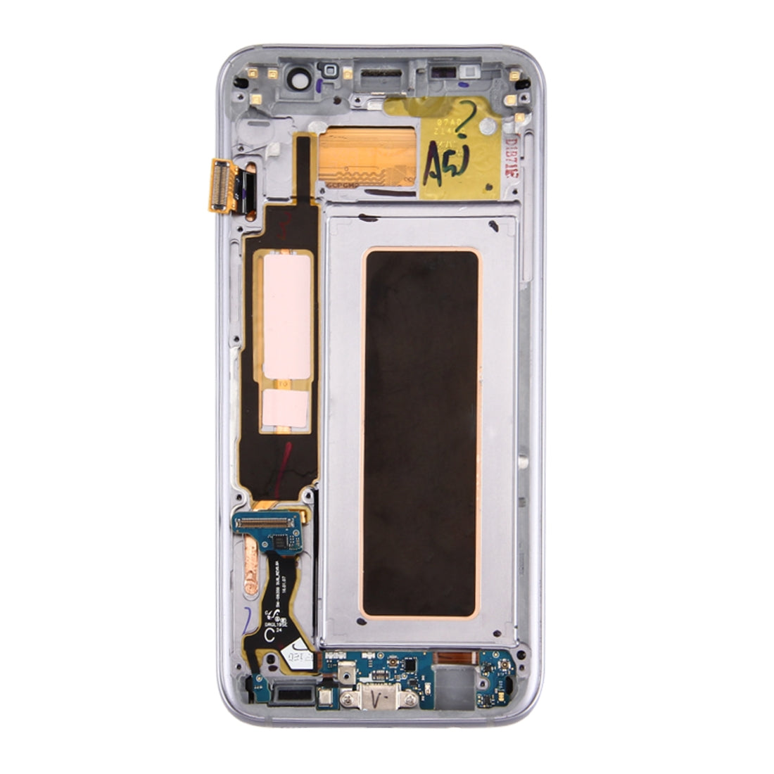 Ecran LCD + Tactile + Châssis (Avec Pièces) Samsung Galaxy S7 Edge G935A Noir