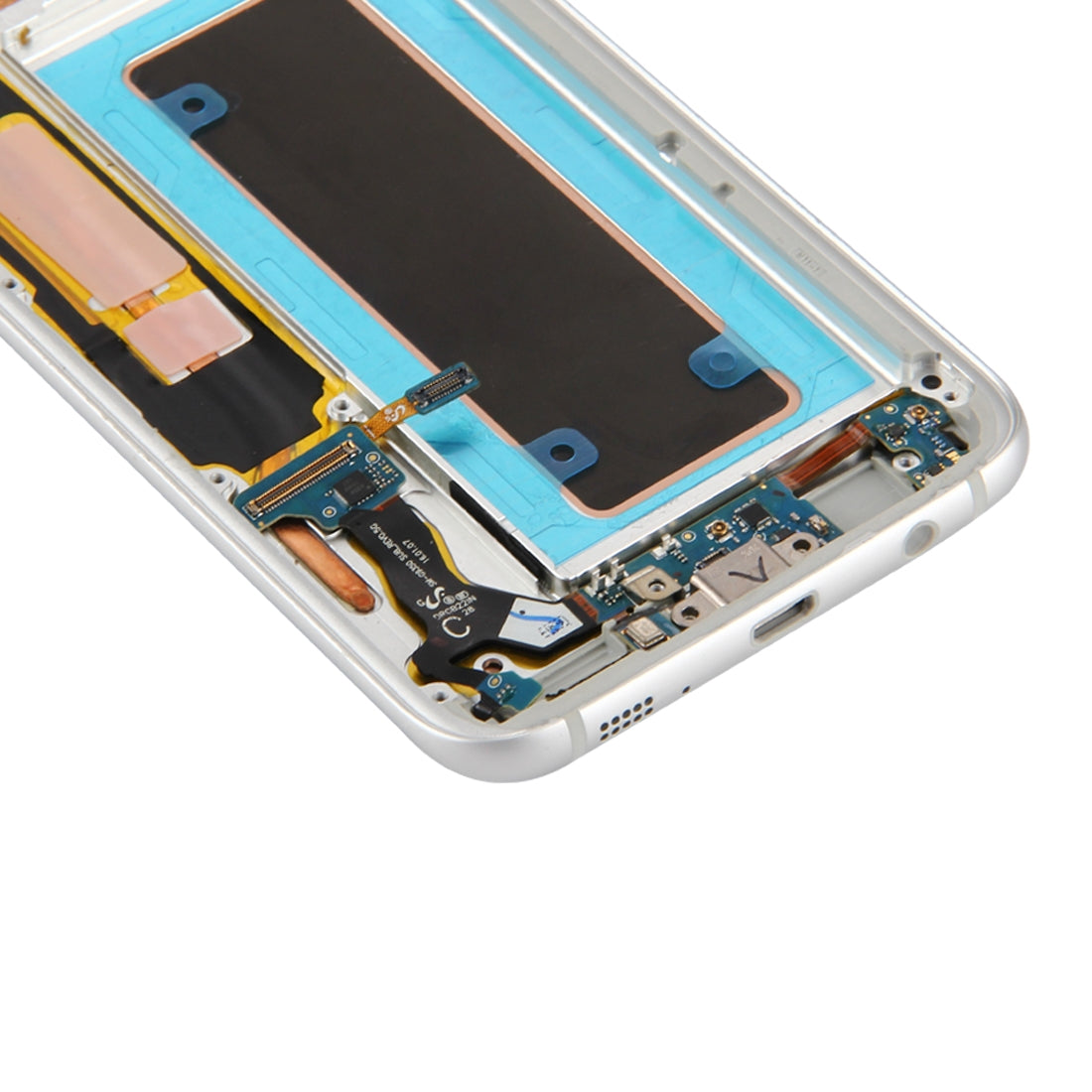 Ecran LCD + Tactile + Châssis (Avec Pièces) Samsung Galaxy S7 Edge G935A Argent