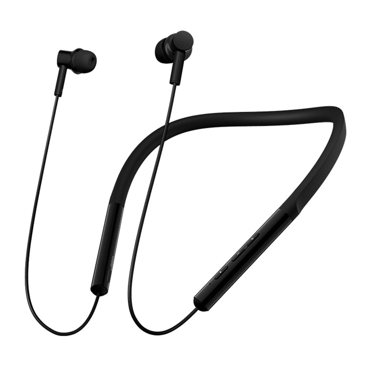 Auricular Bluetooth Original Xiaomi Bluetooth 5.0 con reducción de ruido montado en el cuello (Negro)