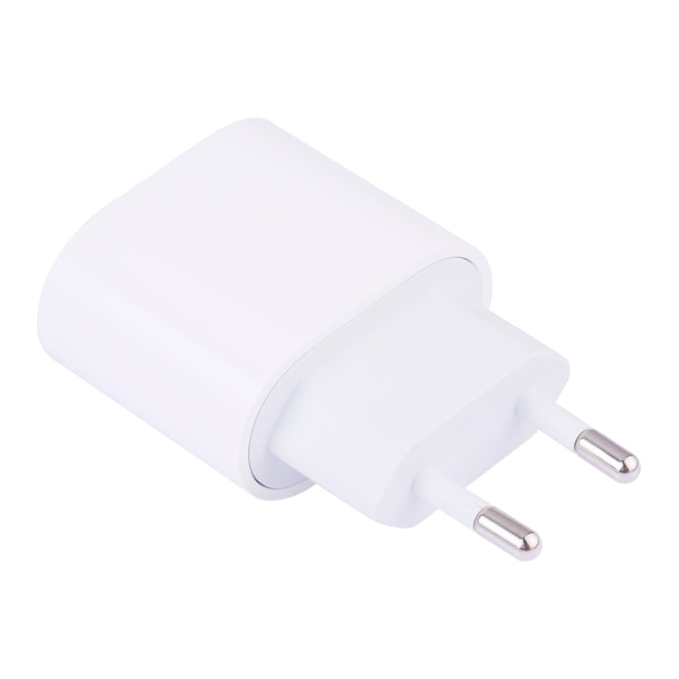 18W USB-C / Type C PD Chargeur Rapide Adaptateur Secteur EU Plug (Blanc)