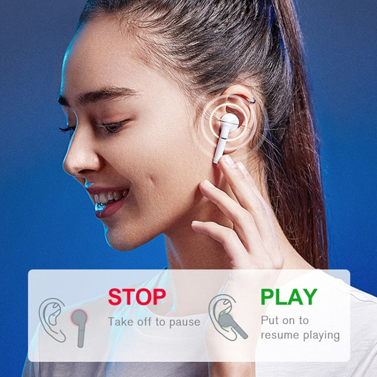 Auricular Bluetooth Inalámbrico con Cancelación de Ruido Original Xiaomi Youpin Haylou T19 TWS (Blanco)