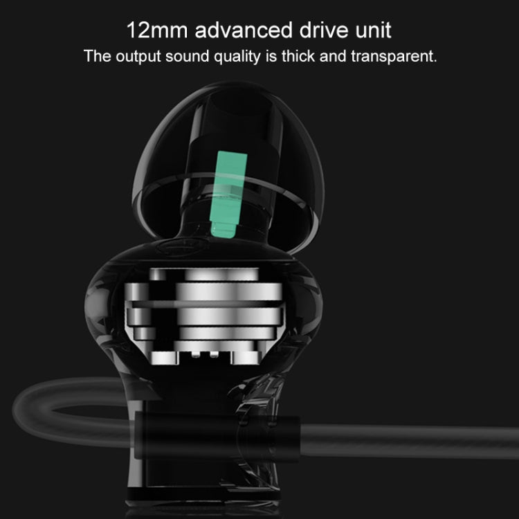 QKZ DM10 Écouteurs de sport intra-auriculaires tout métal de haute qualité pour la version microphone de musique
