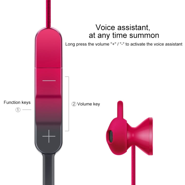 Écouteurs magnétiques étanches d'origine Huawei HONOR XSPORT PRO AM66 IP55 (rouge)