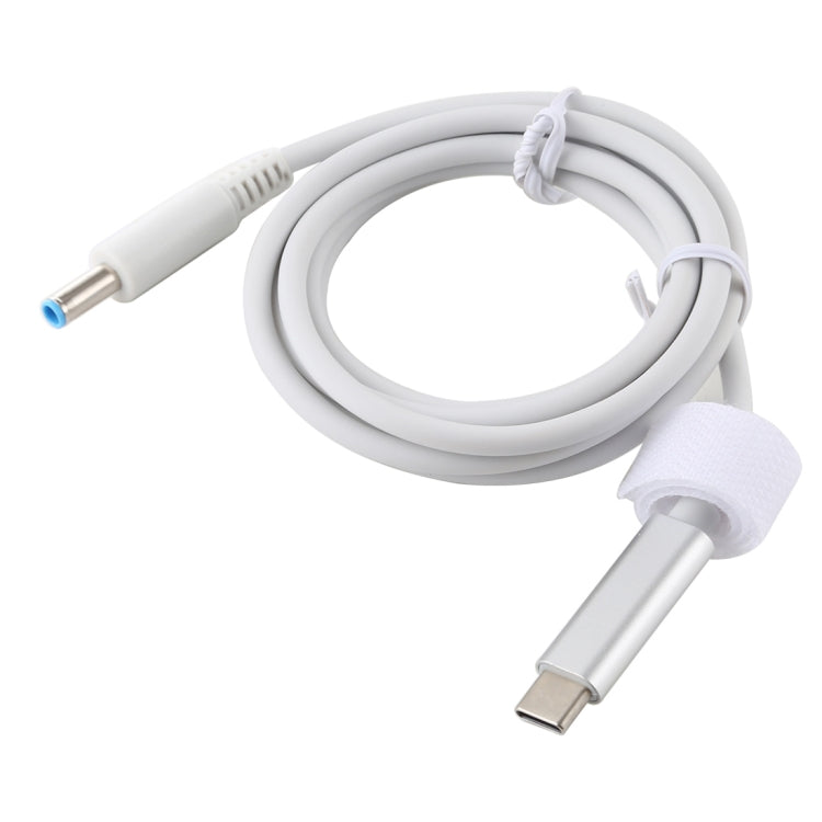 USB-C Type-C to 4.5X3.0mm Laptop Power Charging Cable Cable Length: Approx 1.5m (White)