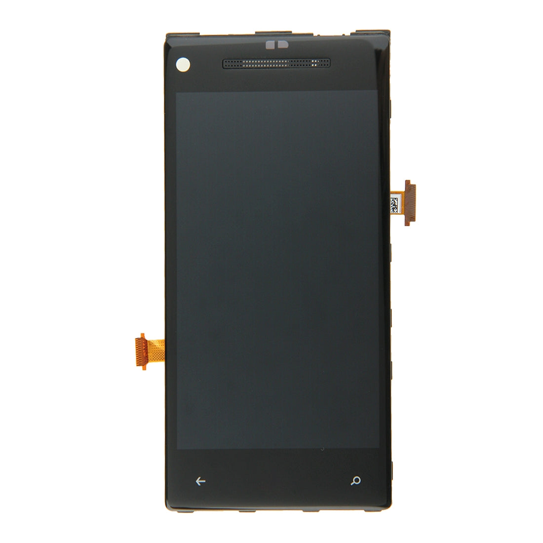 Ecran Complet LCD + Tactile + Châssis HTC 8X Noir