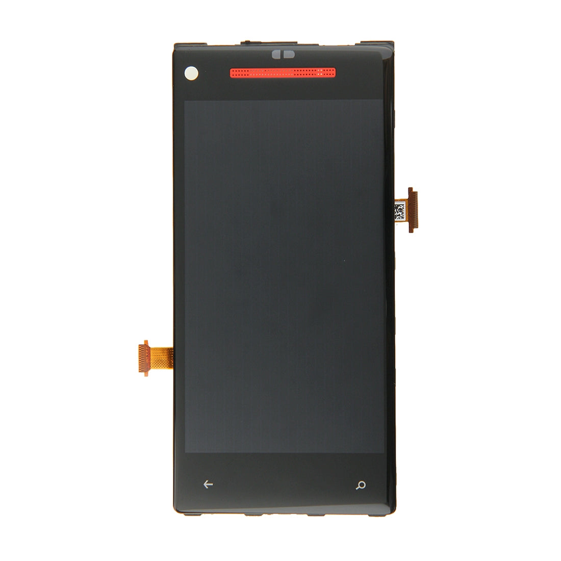 Ecran Complet LCD + Tactile + Châssis HTC 8X Rouge