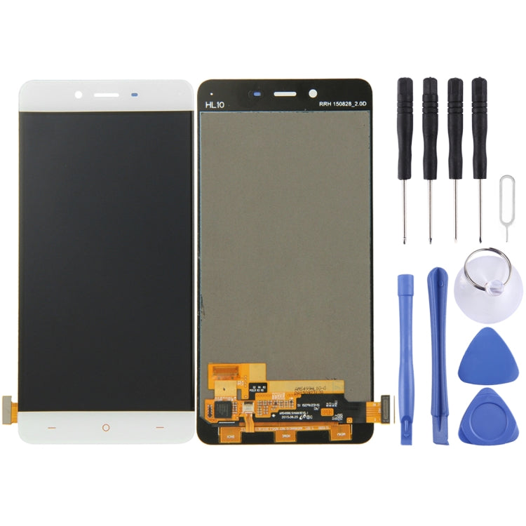 Complete LCD Screen and Digitizer Assembly for OnePlus X (White)