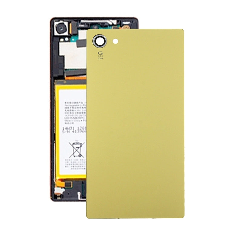 Tapa Trasera Original Compacta Para Batería Sony Xperia Z5 (Dorada)