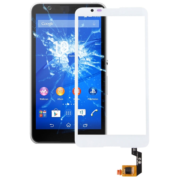 Écran tactile pour Sony Xperia E4 (Blanc)