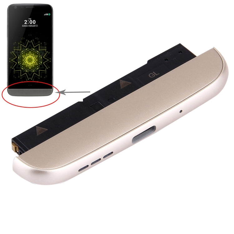 Lower Part (Charging Dock + Microphone + Speaker Ringer + Ringer) LG G5 / H840 / H850 / H845 / H830 Module (Gold)