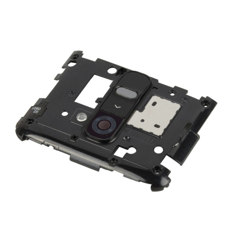 Camera Lens Panel with Back Plate Housing for LG G2 / D802 / D800 (Black)