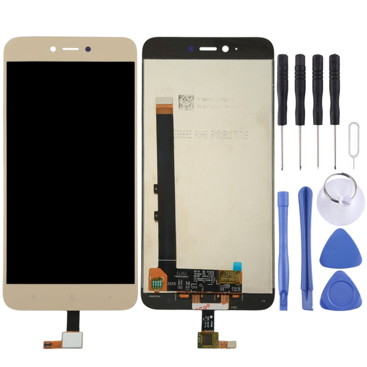 Xiaomi Redmi Note 5A LCD Screen and Digitizer Full Assembly (Gold)
