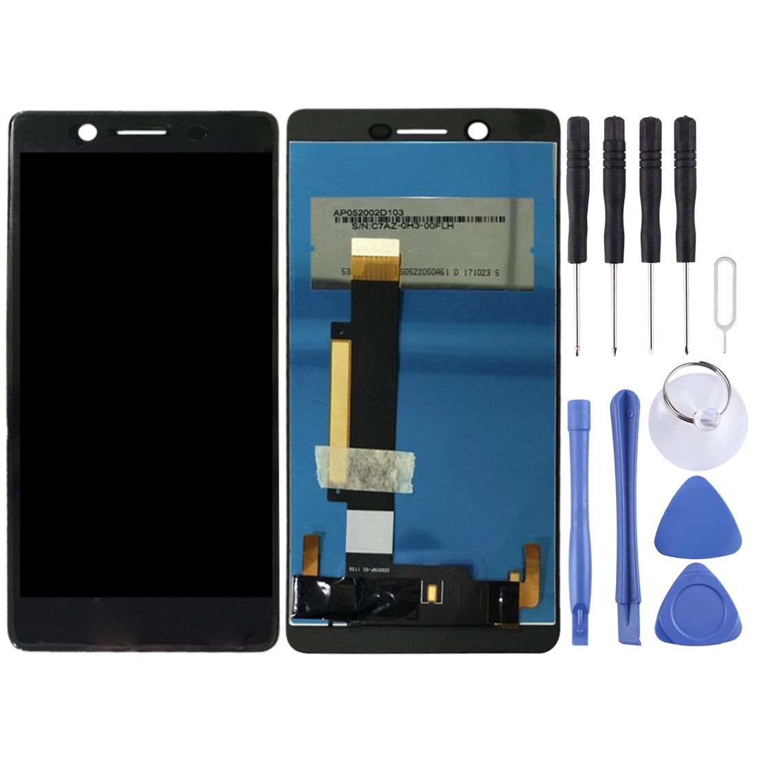 LCD Screen + Touch Digitizer Nokia 7 Black