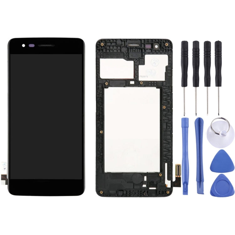 LCD Screen and Digitizer Complete Assembly with Frame LG K8 2017 Aristo M210 MS210 M200N US215