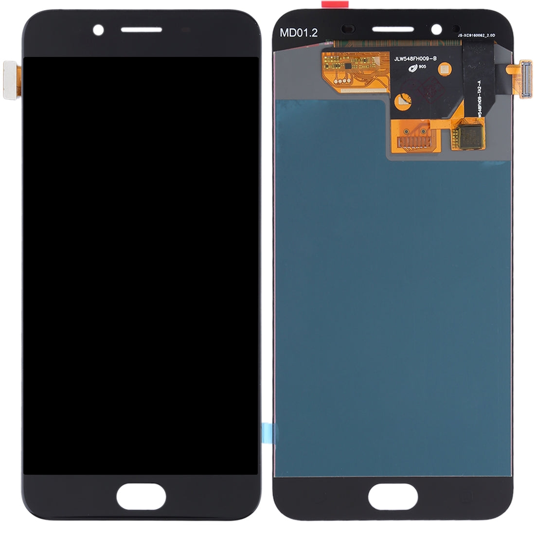 Ecran LCD + Numériseur Tactile Oppo R9s Noir