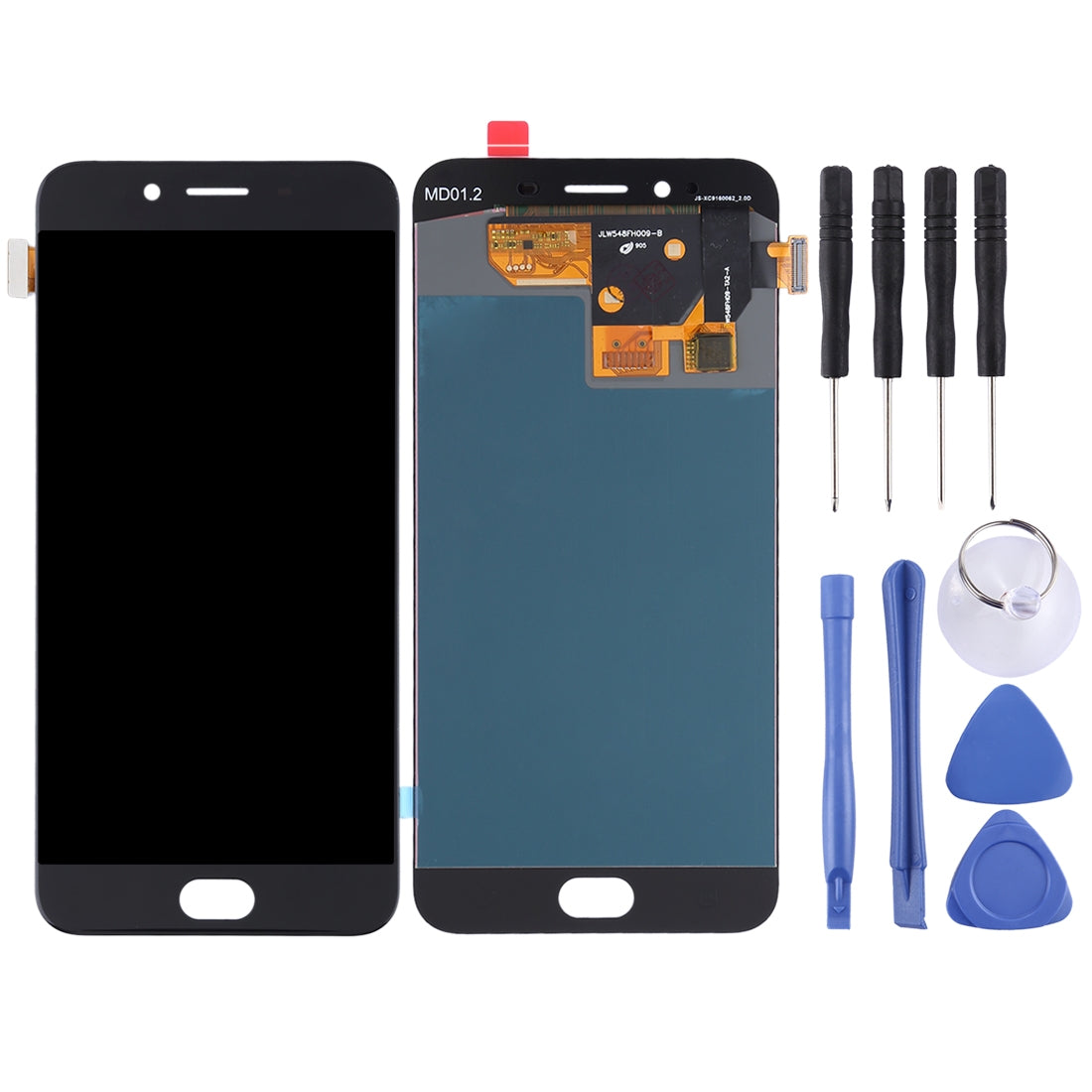 Pantalla LCD + Tactil Digitalizador Oppo R9s Negro