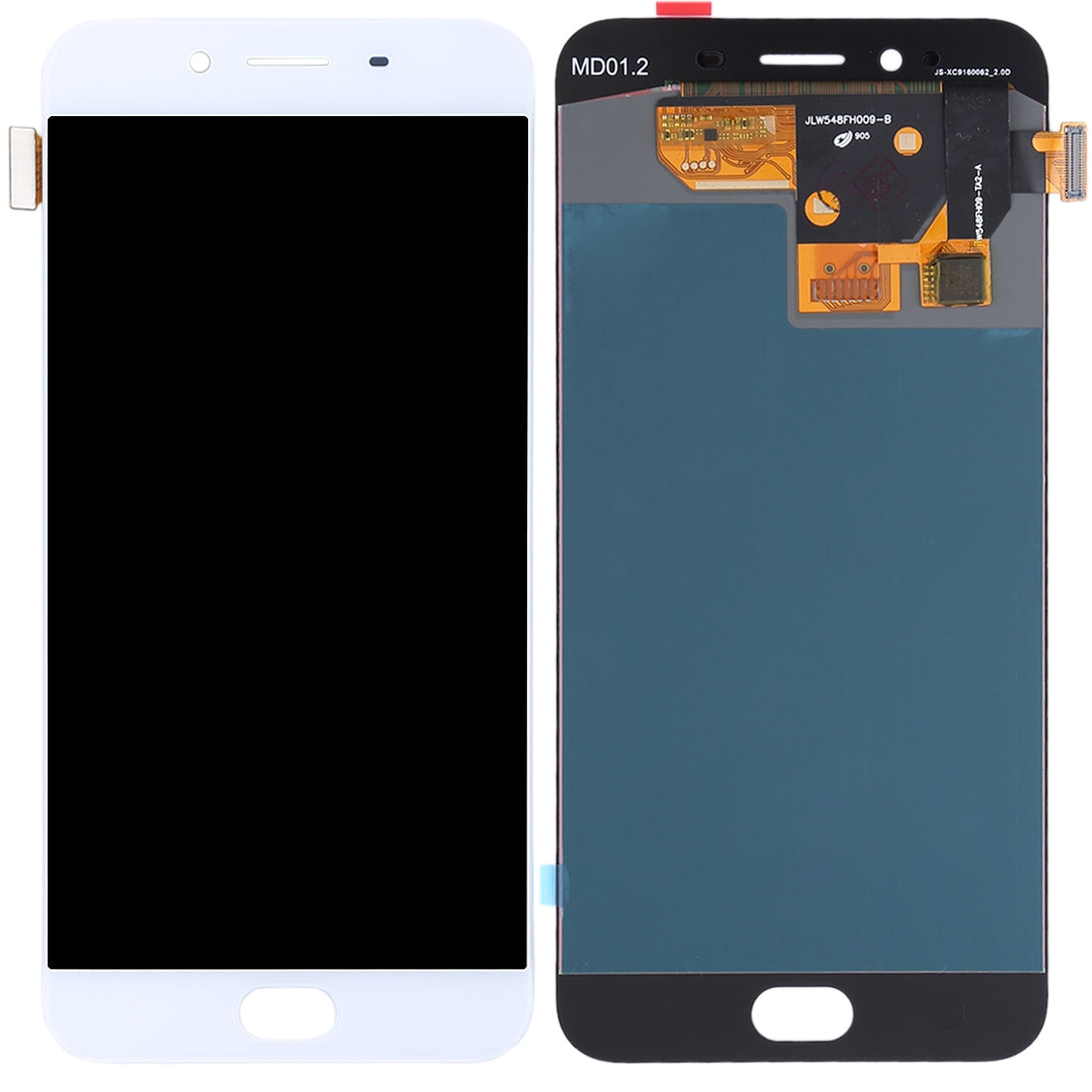 Ecran LCD + Numériseur Tactile Oppo R9s Blanc