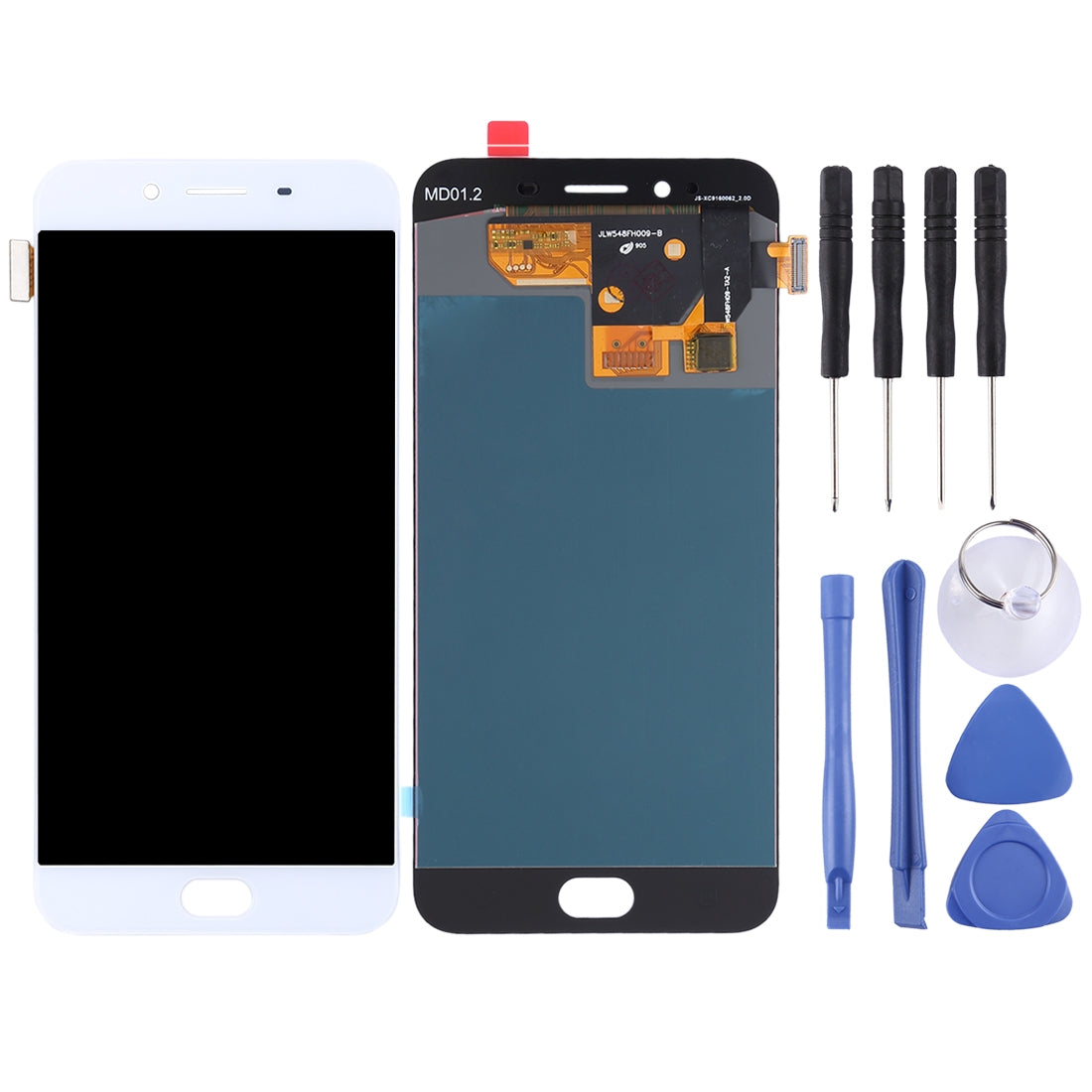 LCD Screen + Digitizer Touch Oppo R9s White